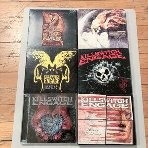 Killswitch Engage 6 CD Bundle Lot‎
